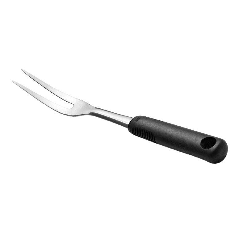 11.4インチ ステンレス製BBQ用カービングフォーク(ノンスリップ・プラスチックハンドル付) (1) 11.4インチ ステンレス製BBQ用カービングフォーク(ノンスリップ・プラスチックハンドル付) (1)