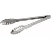 12-inch stainless steel coiled spring utility tongs for BBQ grilling