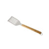 17-inch stainless steel BBQ spatula with serrated edge and acacia wood handle (4)