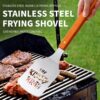 18 tommer grillspatel i rustfrit stål med træhåndtag (3)