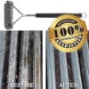 2-in-1 grill brush with wire and helix head for safe BBQ cleaning (5)
