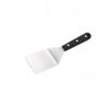 Espátula de acero inoxidable 3x5 con mango ergonómico negro (1)