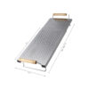 Adjustable Stainless Steel Griddle Warming Rack (4)
