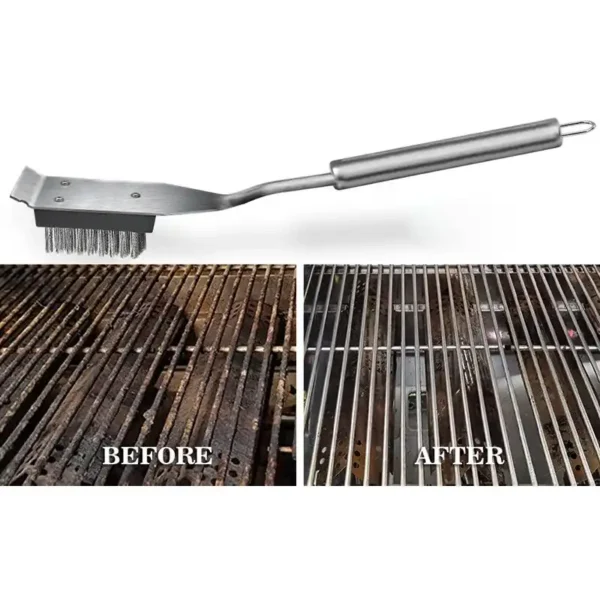 頑丈なステンレス製BBQグリップ (4) 頑丈なステンレス製BBQグリップ (4)