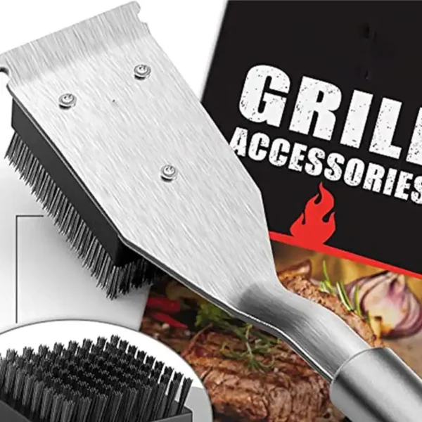 頑丈なステンレス製BBQグリップ (5) 頑丈なステンレス製BBQグリップ (5)