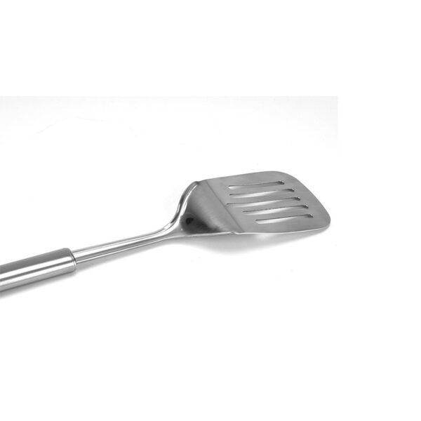 Zware roestvrijstalen kookkeerder met ergonomisch handvat (1) Zware roestvrijstalen kookkeerder met ergonomisch handvat (1)