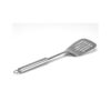 Heavy-duty stainless steel cooking turner with ergonomic handle (5)