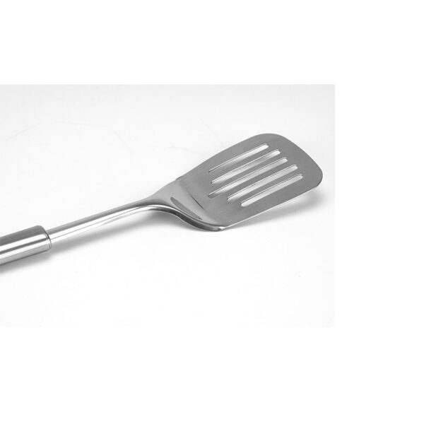 Zware roestvrijstalen kookkeerder met ergonomisch handvat (6) Zware roestvrijstalen kookkeerder met ergonomisch handvat (6)
