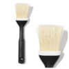 天然猪毛ペストリーブラシ、ノンスリップハンドル (5) 天然猪毛ペストリーブラシ、ノンスリップハンドル (5)