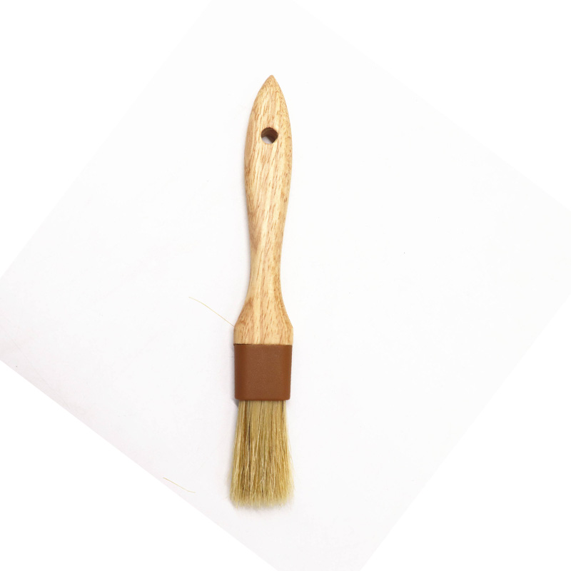 OEM Boar Bristle Basting Brush with Wooden Handle – 1 Flat Head (1) OEM Boar Bristle Basting Brush with Wooden Handle – 1 Flat Head (1)