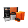 OEM Flat Top Griddle Cleaning Kit with Scraper and Pads (5)