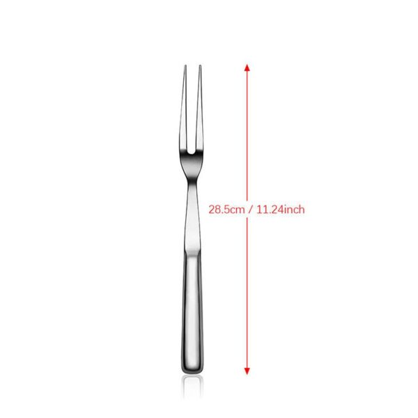 長い耐熱性ハンドルが付いているOEMのステンレス鋼のBBQの切り分けるフォーク(1) 長い耐熱性ハンドルが付いているOEMのステンレス鋼のBBQの切り分けるフォーク(1)