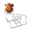 Porte-poules en acier inoxydable pour canettes de bière pour barbecue (6) Rôtissoire à poulet en canette de bière - OEM BBQ Tool for Bulk Supply