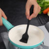 Silicone basting brush set with steel core for BBQ cooking (1)