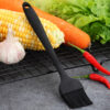 Silicone basting brush set with steel core for BBQ cooking (1)