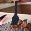 Silicone basting brush set with steel core for BBQ cooking (4)