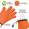 Silicone heat-resistant BBQ gloves for grilling (2)