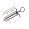 Kit di iniettori di carne per barbecue in acciaio inox con 3 aghi (5)