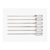 Stainless Steel BBQ Skewers – 6-Pack with Nesting Handles (2)