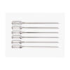 Stainless Steel BBQ Skewers – 6-Pack with Nesting Handles (5)