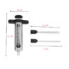 Inyector de adobo de acero inoxidable con 2 agujas - Preparado para OEM (5)