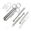 Stainless Steel Meat Injector Kit – 2oz with 3 Needles (1)