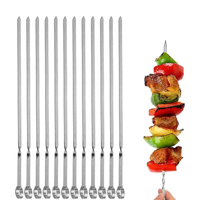 ステンレスBBQ串セット 14インチ (2) ステンレスBBQ串セット 14インチ (2)
