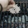 Stainless steel bristle-free BBQ grill scraper for griddles (4)