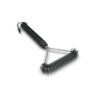 Triple-Sided Stainless Steel Grill Brush with Plastic Handle (2)
